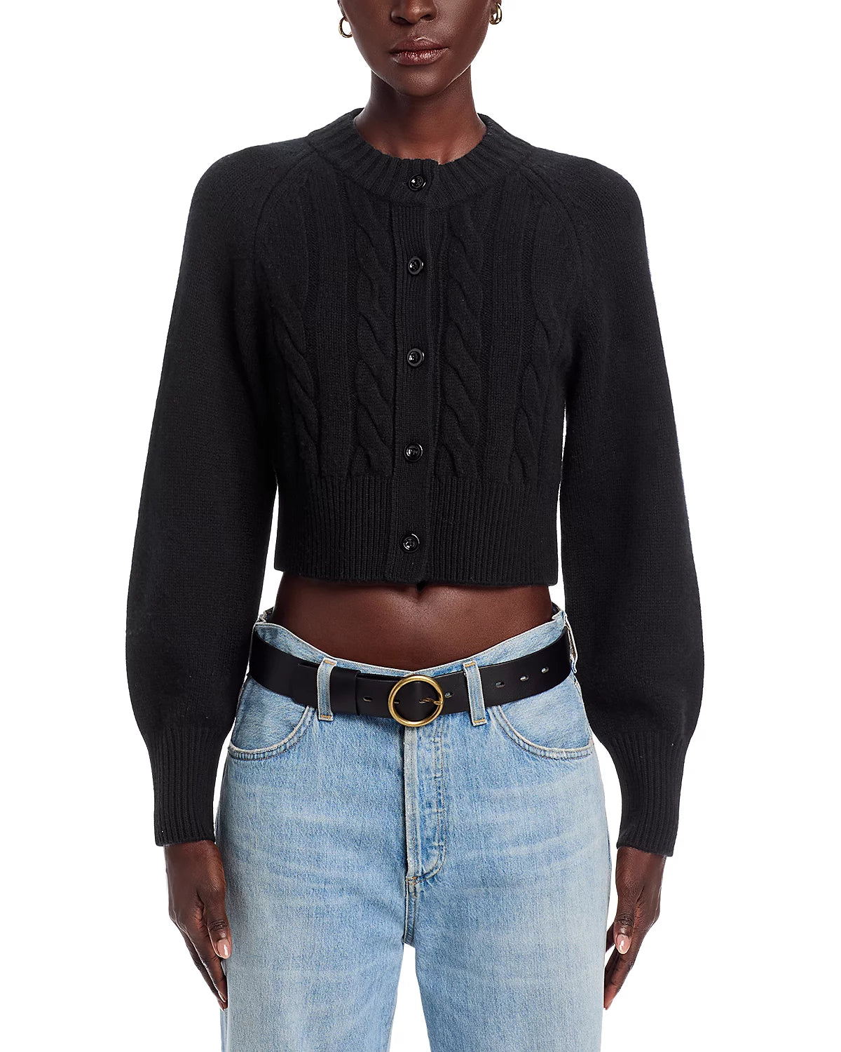 Toccin Rita Cashmere Croppd Cardigan