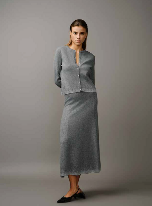 Interdee Silver Skirt