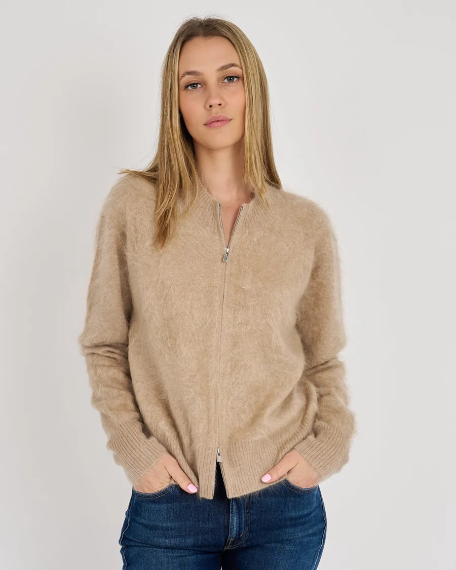 Archer Sasha Brushed Cashmere Bomber