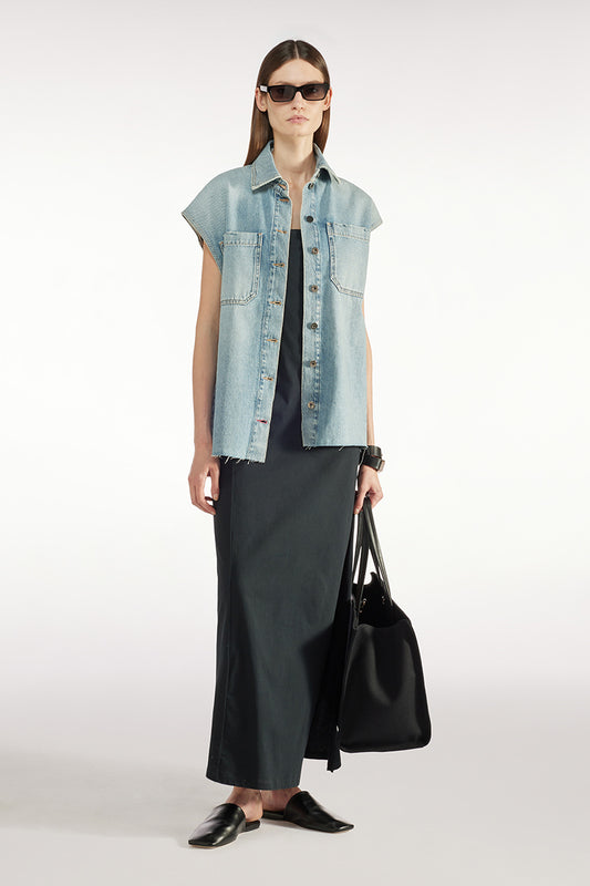 Liviana Conti Denim Vest