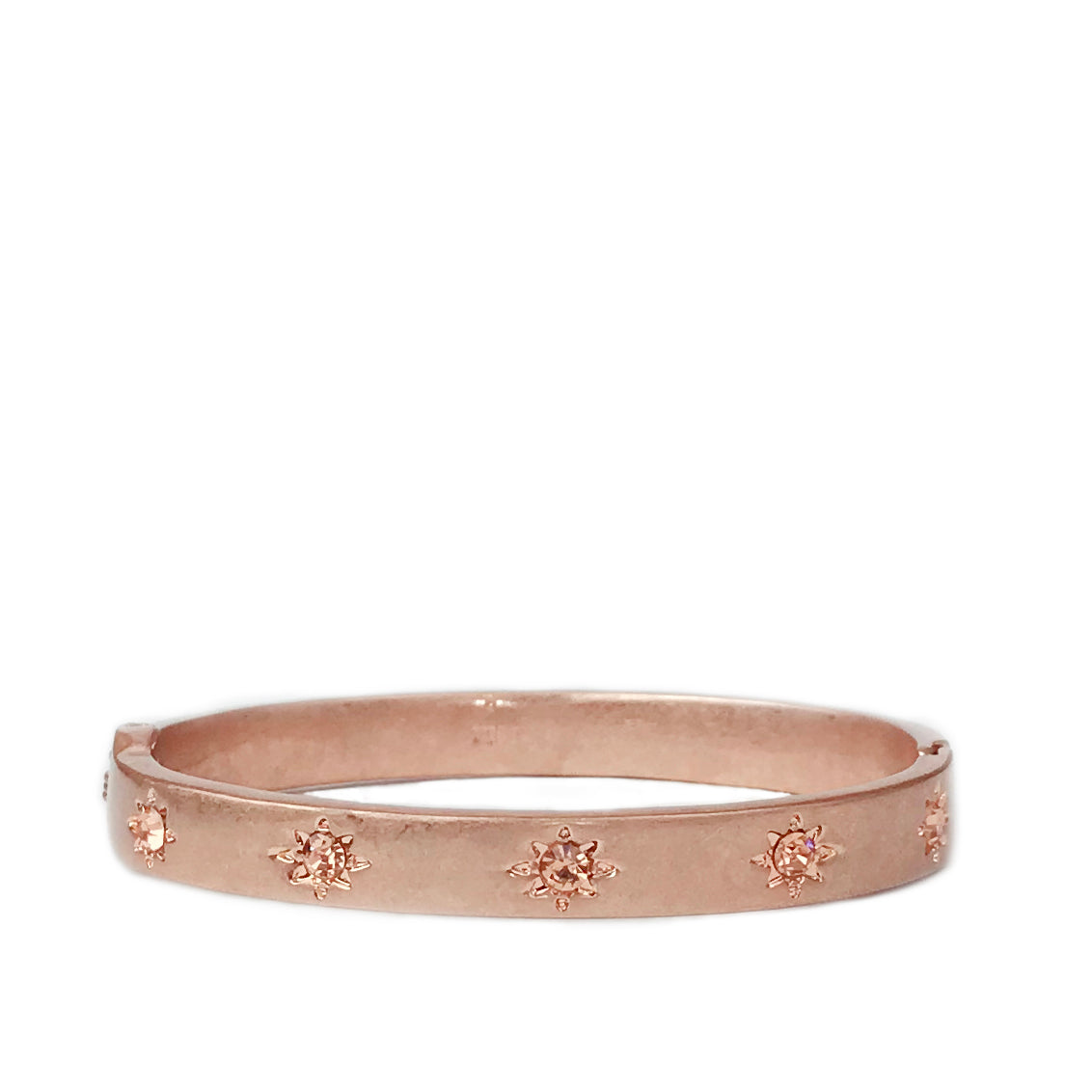 crystal starburst bangle