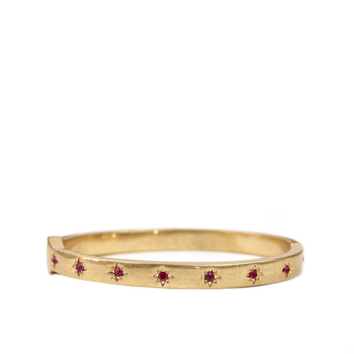 crystal mini starburst bangle