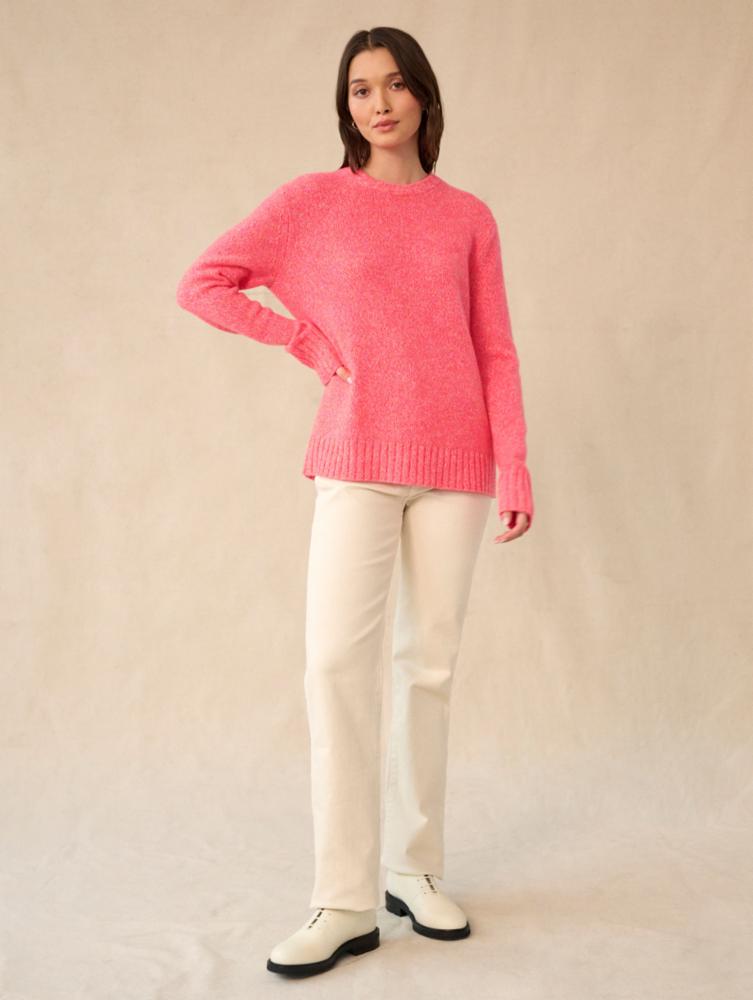Cashmere Luxe Marl Crewneck