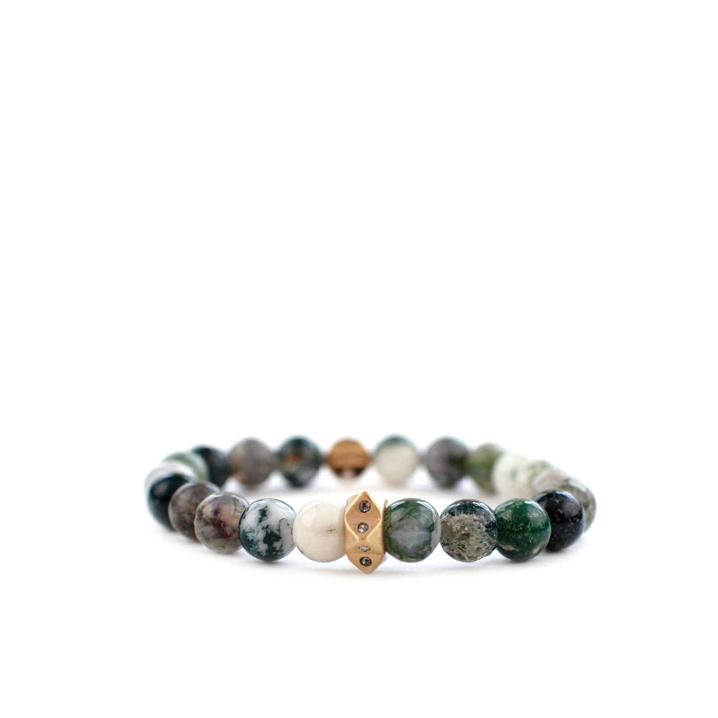 Natural Stone Stretch Bracelet
