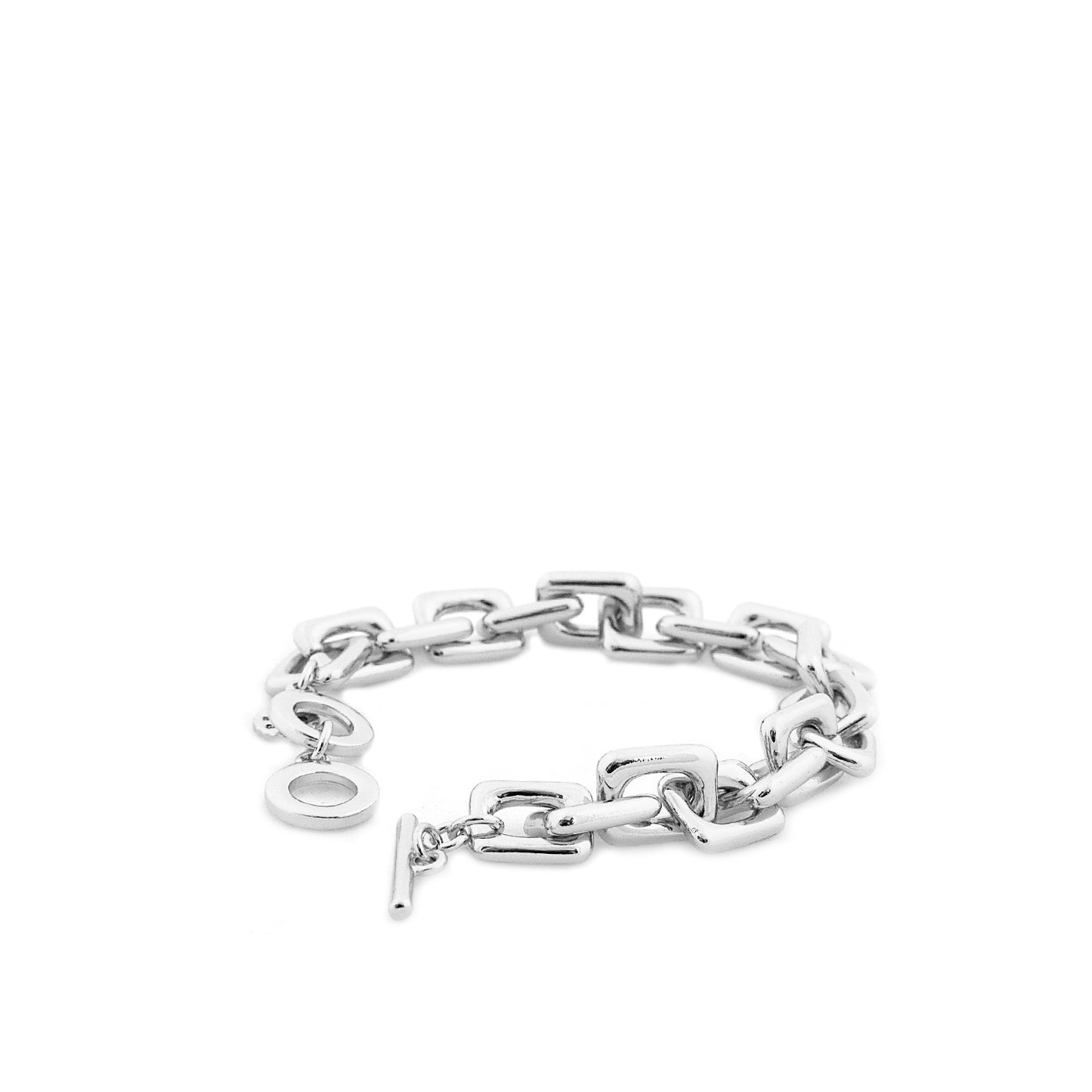 Box chain link bracelet