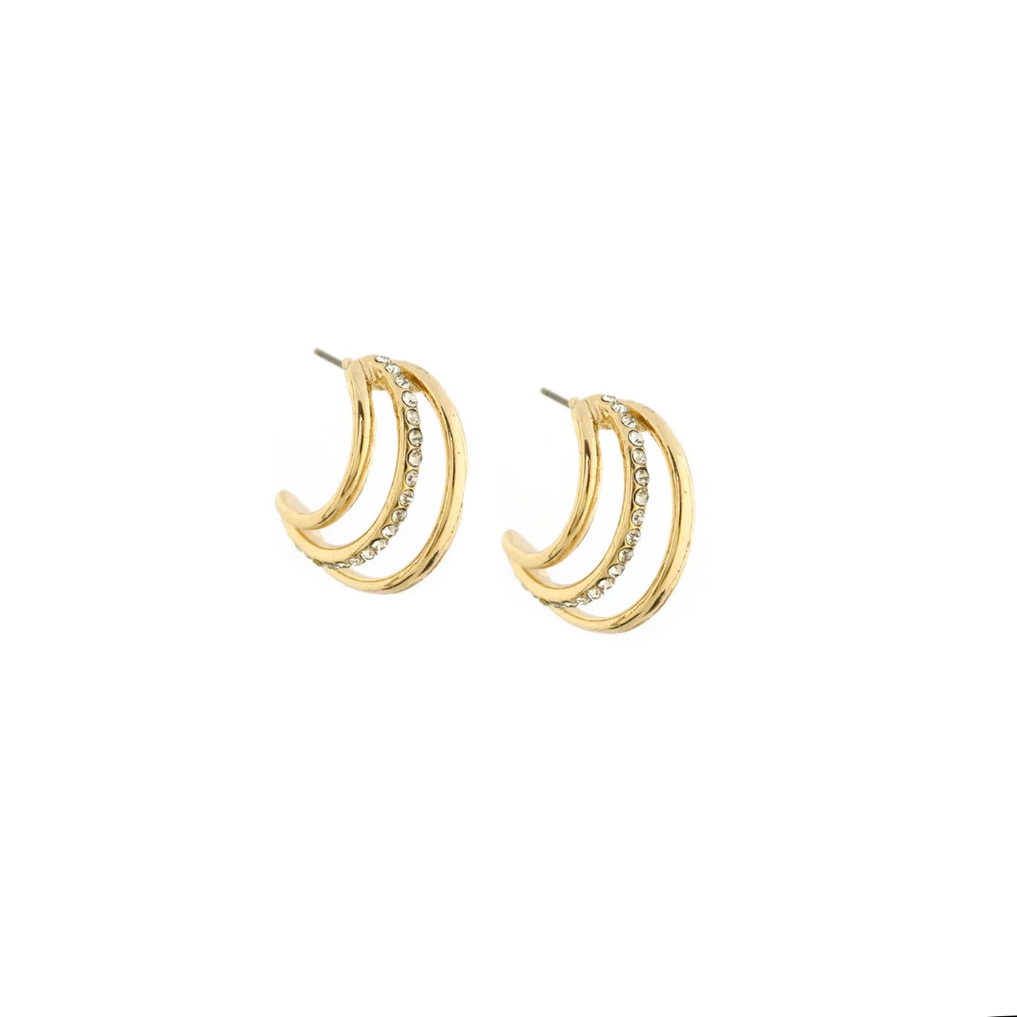 pave tri-hoop