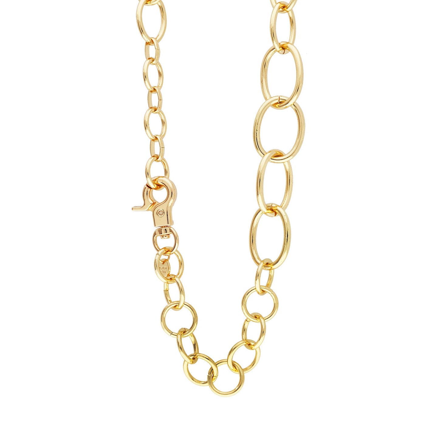 lobster swivel clasp circle necklace