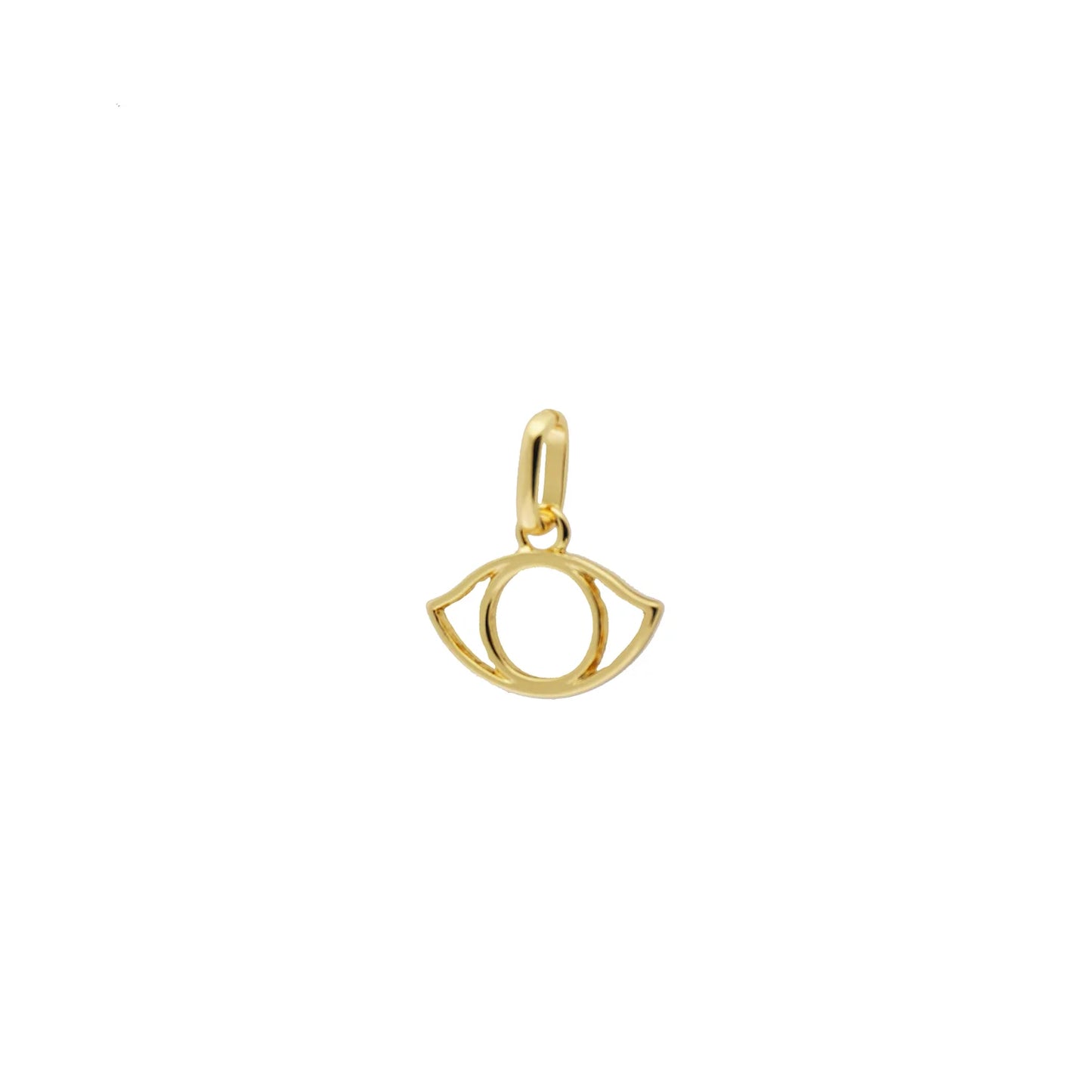 cutout out evil eye charm