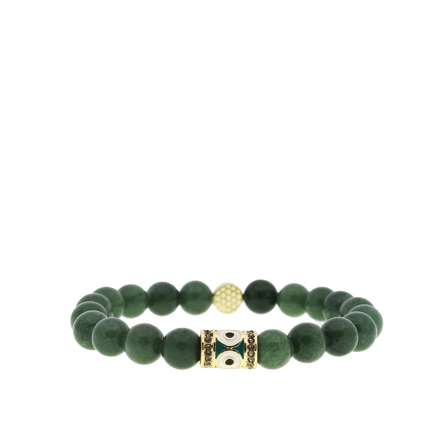 evil eye rondelle bracelet