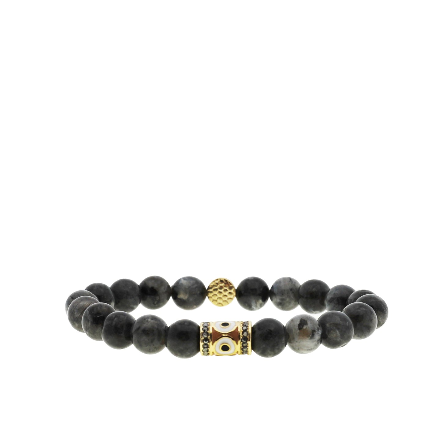 evil eye rondelle bracelet
