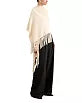 Toccin Anais Wool & Cashmere Fringe Wrap
