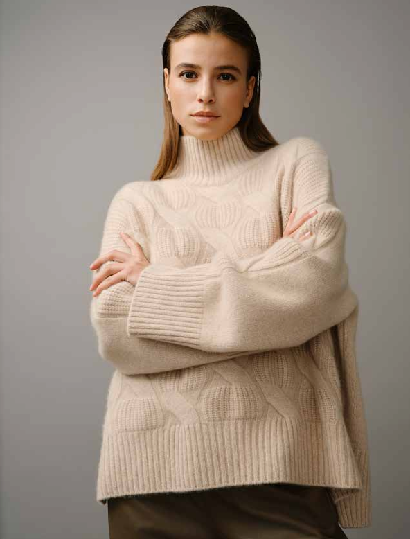 Interdee Beige Sweater