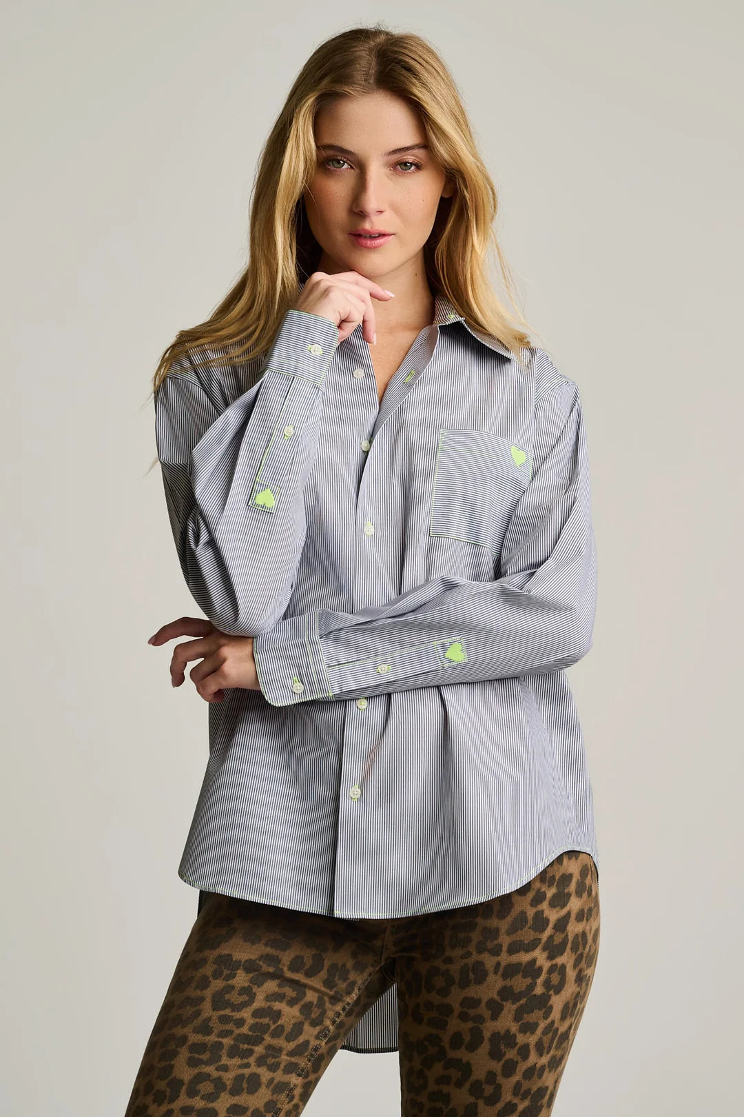 Lisa Todd Stripe it To Me Shirt