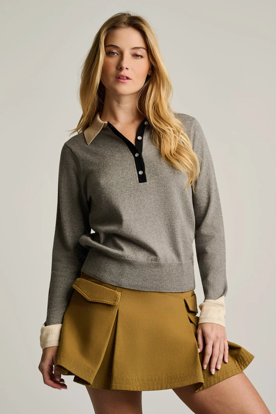 Lisa Todd Pop Posh Cashmere Polo
