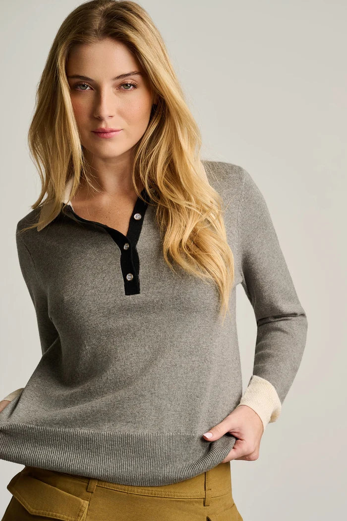 Lisa Todd Pop Posh Cashmere Polo