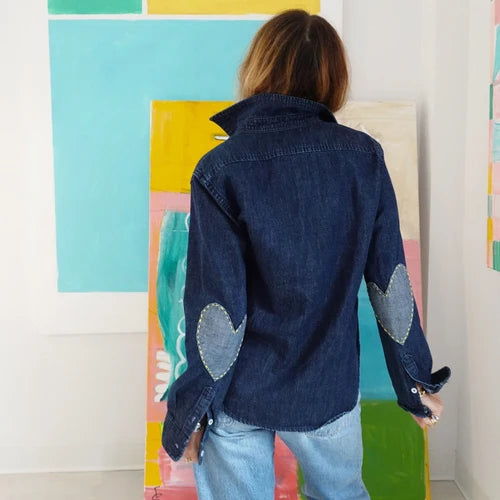 Kerri Rosenthal Keaton Denim Shirt