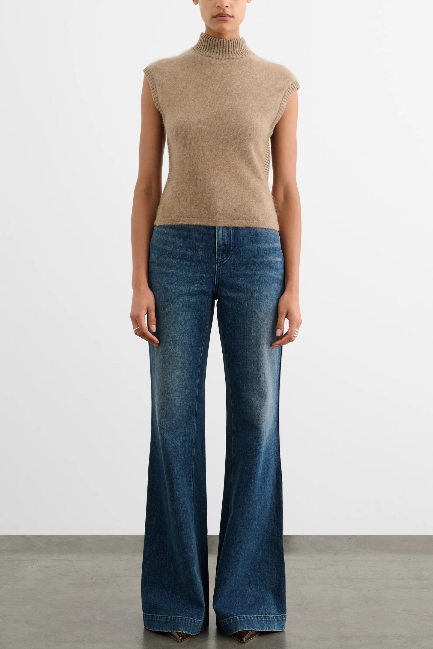 Toccin Sabina Mock Neck Sweater