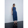 Nude Lucy Ida Denim Maxi dress