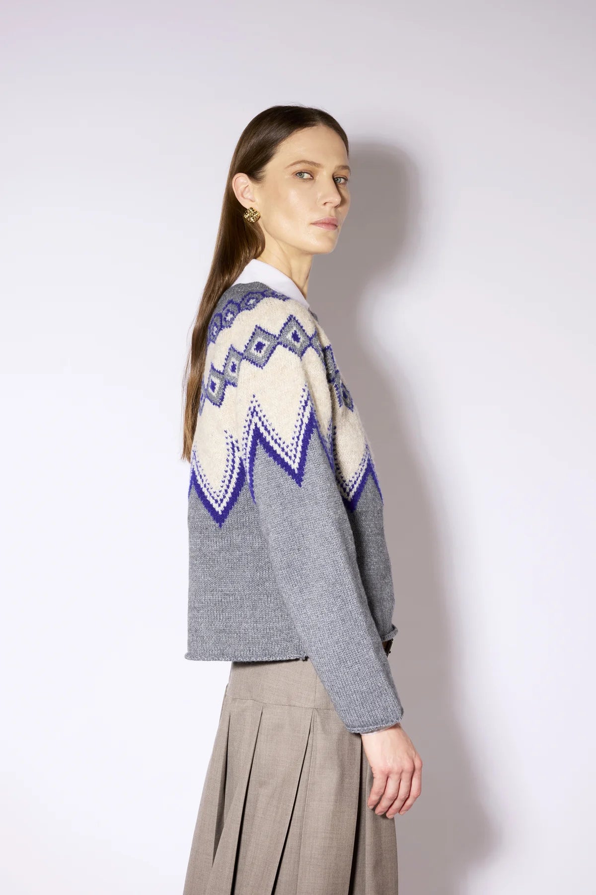 Liviana Conti Argyle Sweater (Copy)