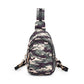 On The Run Sling Backpack- Green Camo
