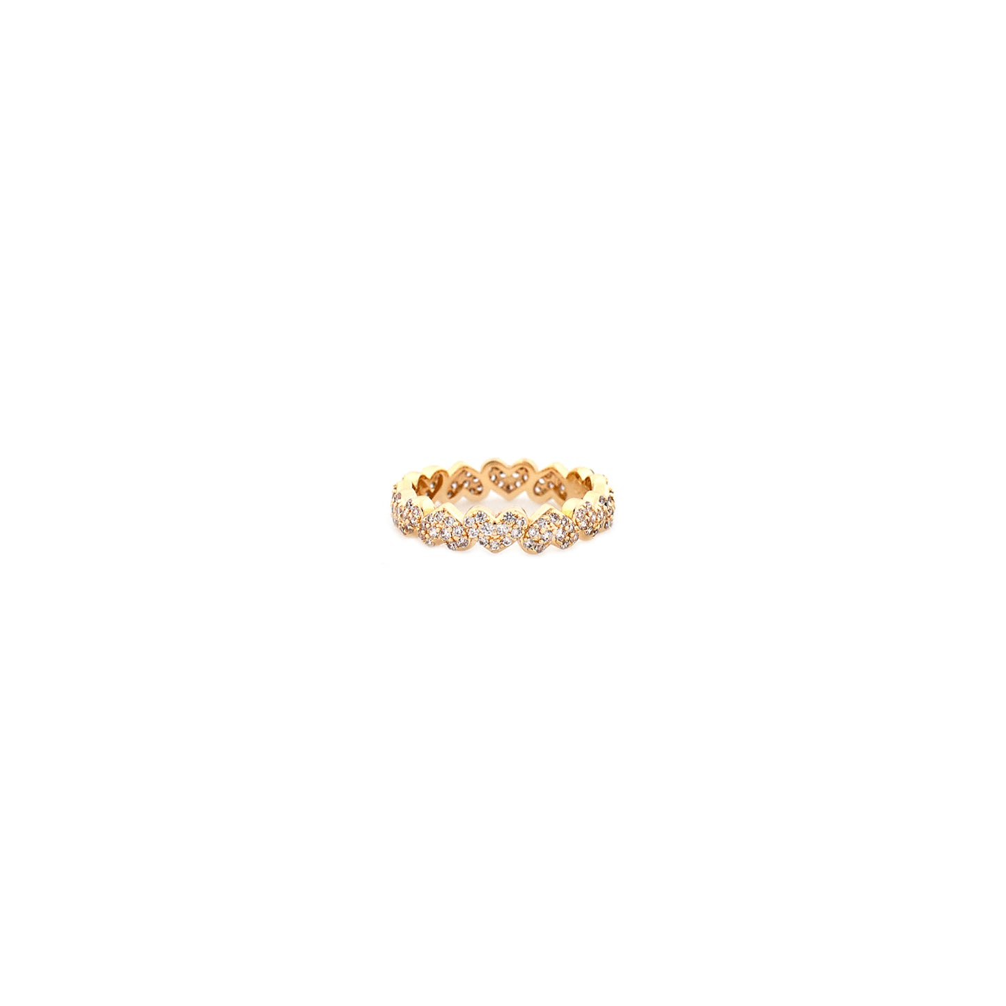 Stackable Upside Down Heart Ring