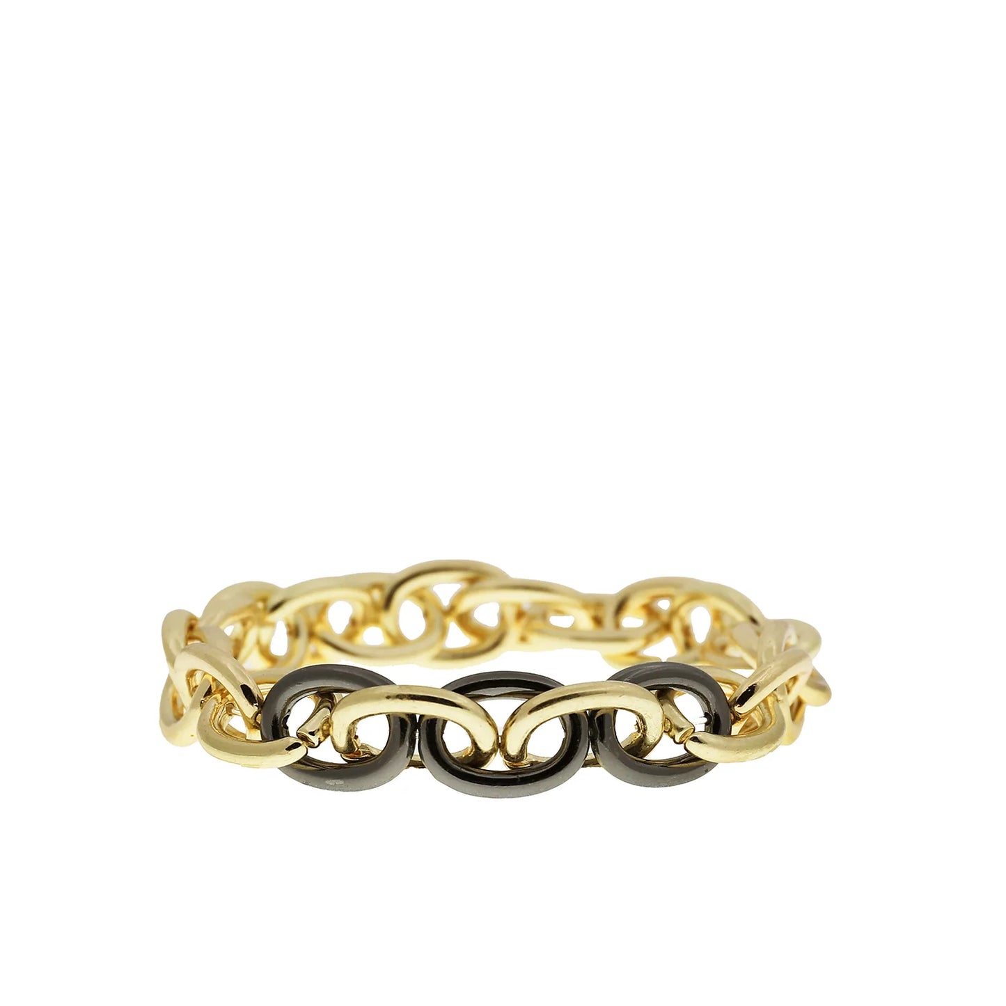 oval link stretch bracelet