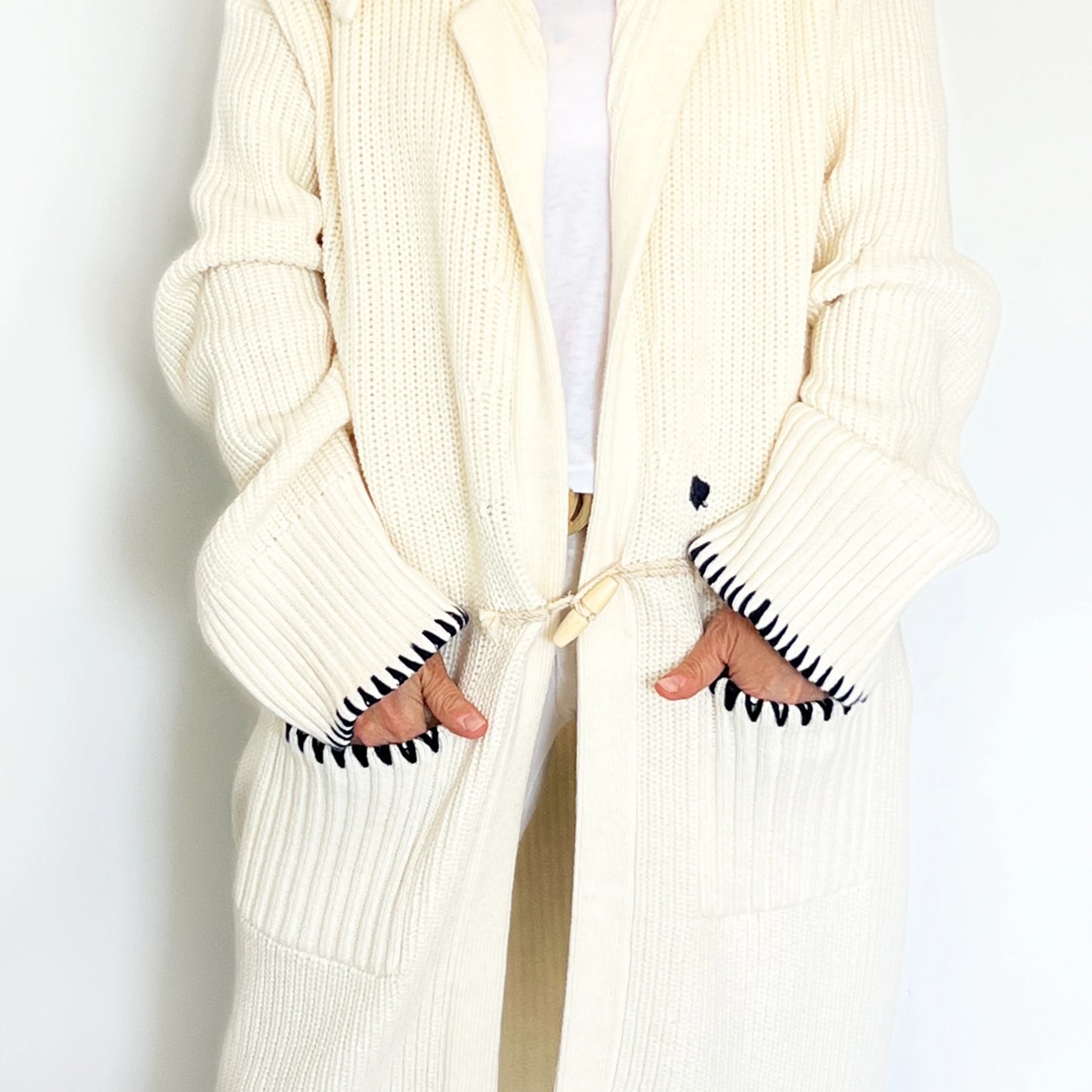 Goldie Sweater Coat - Oatmilk