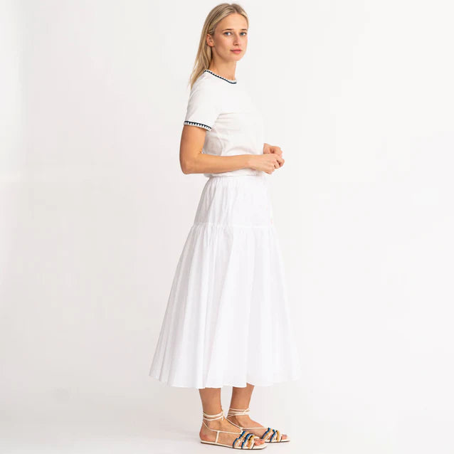 Vacay Skirt White