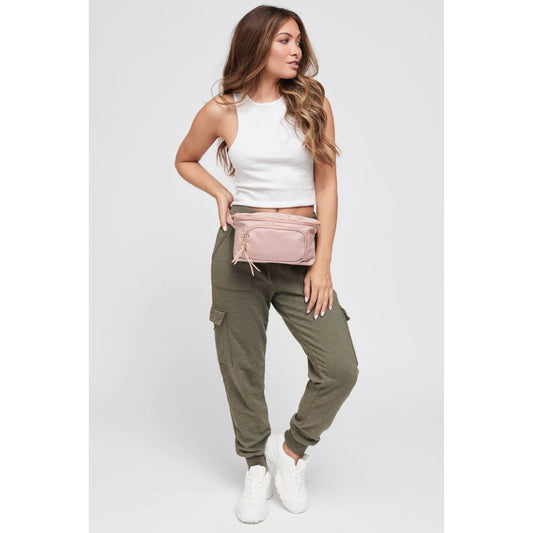 Double Take Belt Bag - Pink