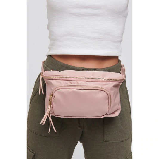 Double Take Belt Bag - Pink